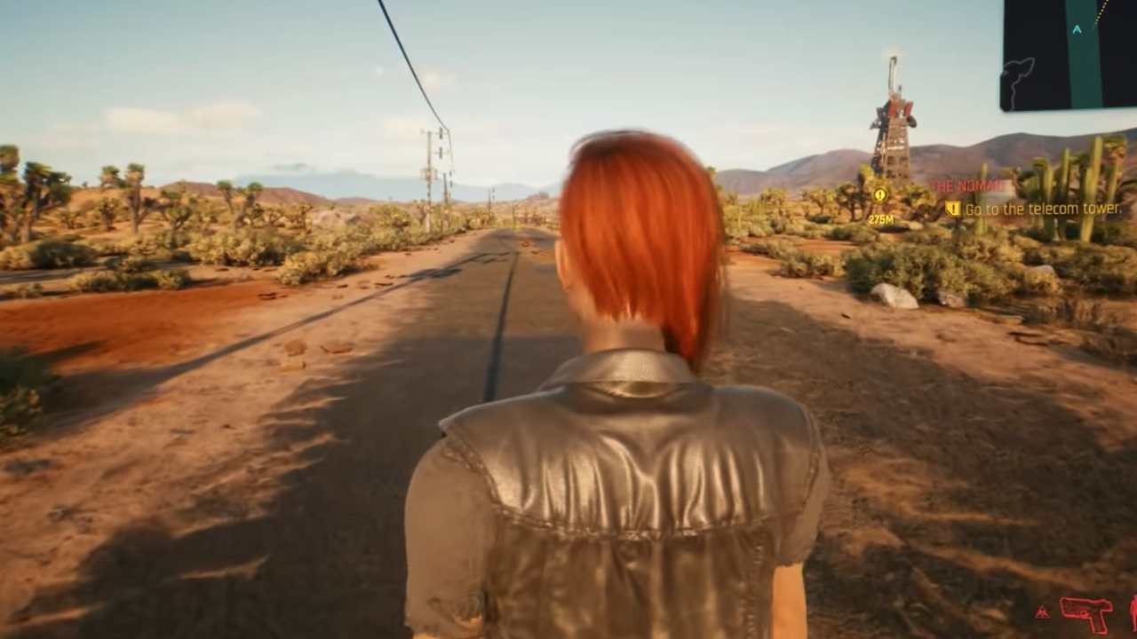 Cyberpunk 2077 Receives a Third-Person Mod cover