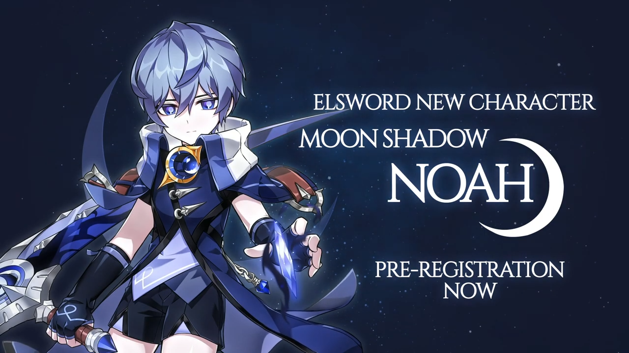 MMORPG「エルソード」に新キャラクター「ノア」が事前登録イベントの表紙で登場
