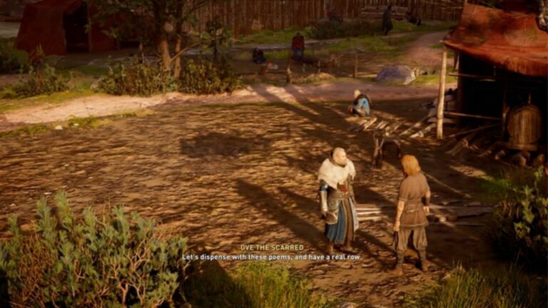 Easy Ove the Scarred Flyting Guide in Lunden- AC Valhalla