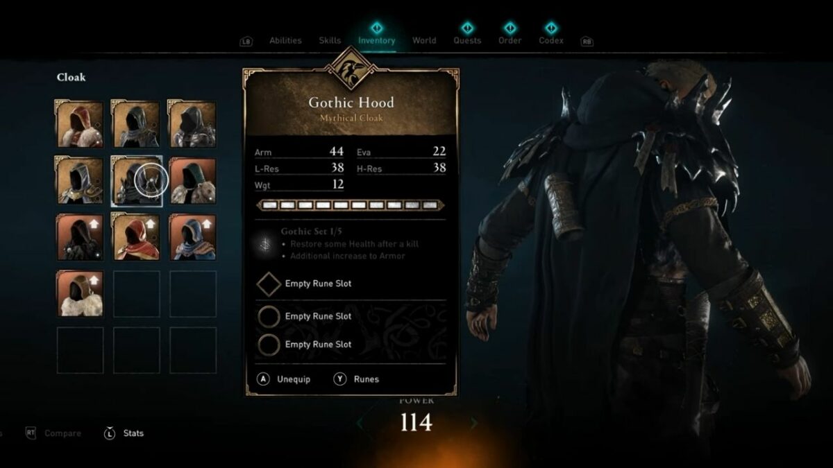 AC Valhalla How to Get the Gothic Armor Set?