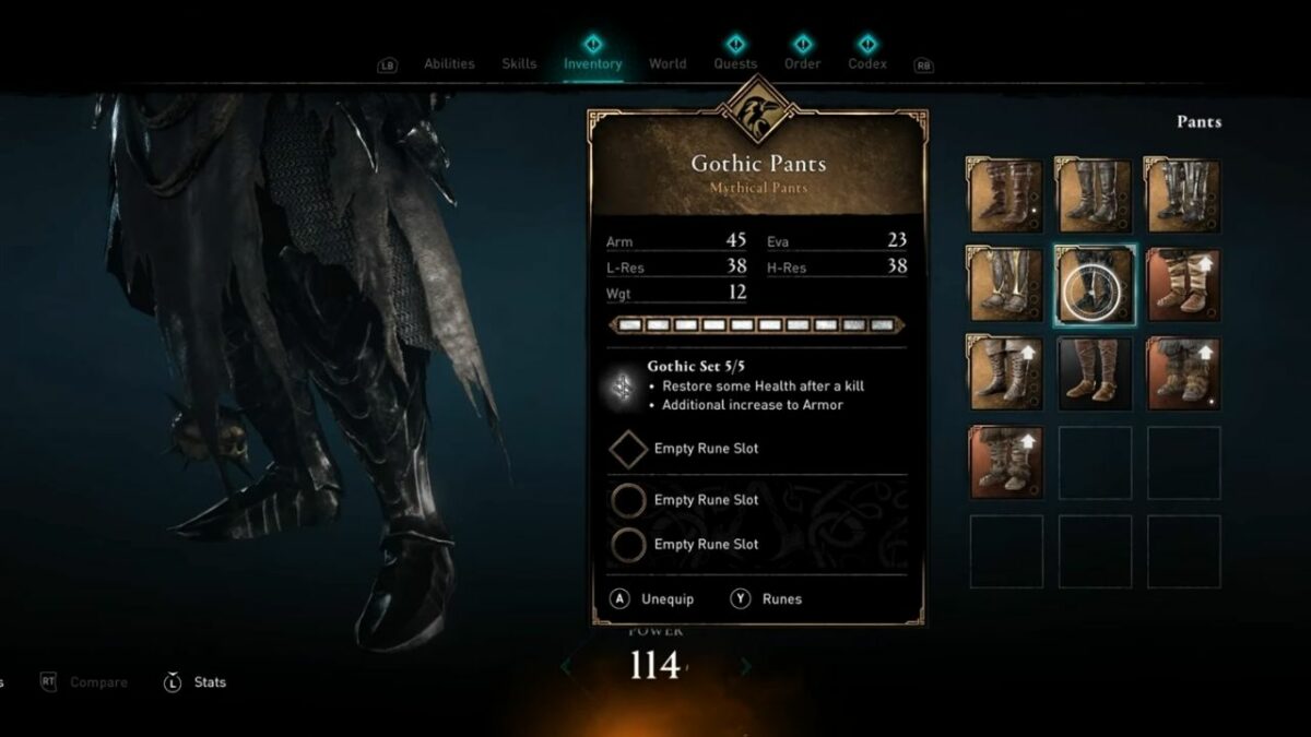 AC Valhalla How to Get the Gothic Armor Set?