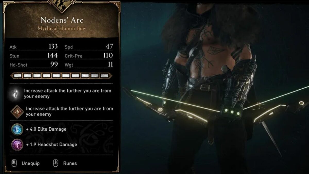 AC Valhalla: The Proper Method to Obtain Nodens’ Arc Hunter Bow