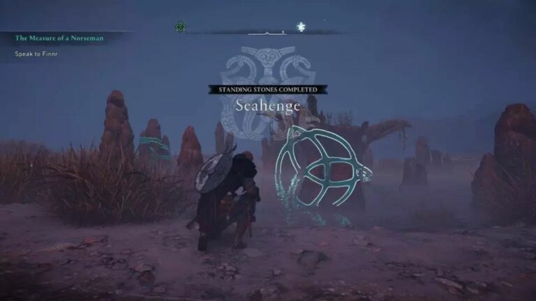 AC Valhalla: Solving Seahenge Standing Stone Puzzle