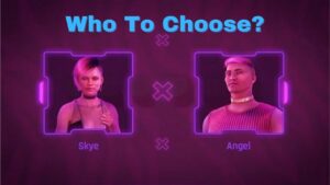 Angel 또는 Skye – CyberPunk 2077의 자동 사랑에서 누구를 선택할 것인가?