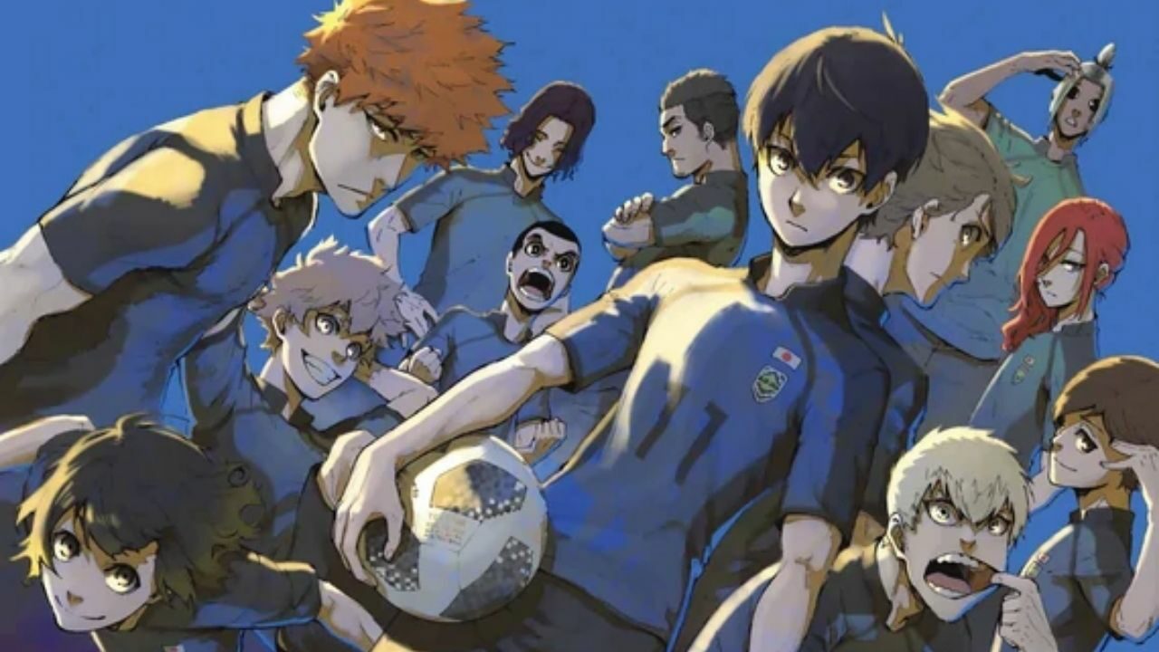 Japans 100. Nationales Highschool-Turnier mit Blue Lock und dem beliebten Manga-Cover