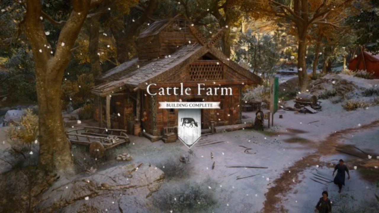AC Valhalla: Building A Cattle Farm & Cow Catcher Quest – Yule Fest cover