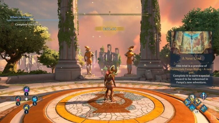 When In Olympus: Guide To New DLC Challenge In Immortals Fenyx Rising