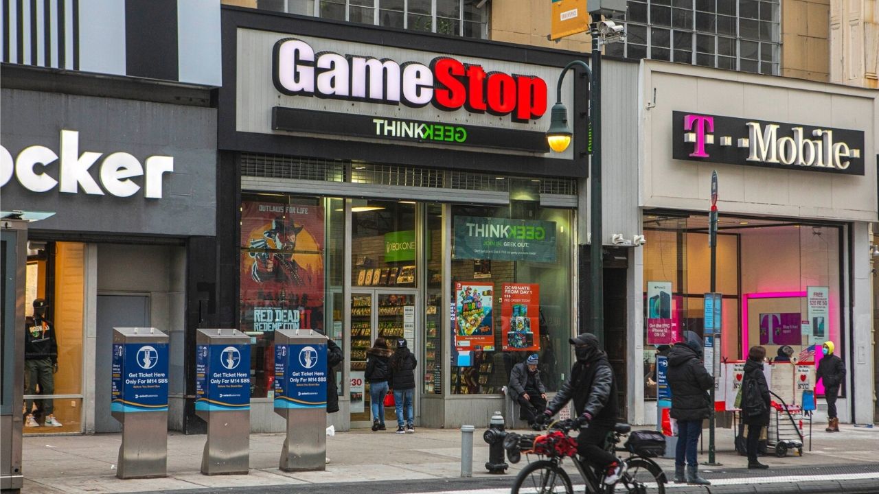 GameStop Stock Prices Fall as Online Trading Platforms Impose Restrictions cover