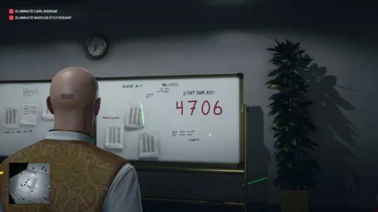 Hitman 3: All Door Codes, Keypad, and Safe Combinations