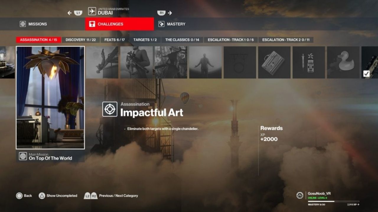 Hitman 3: Impactful Art Challenge Guide cover
