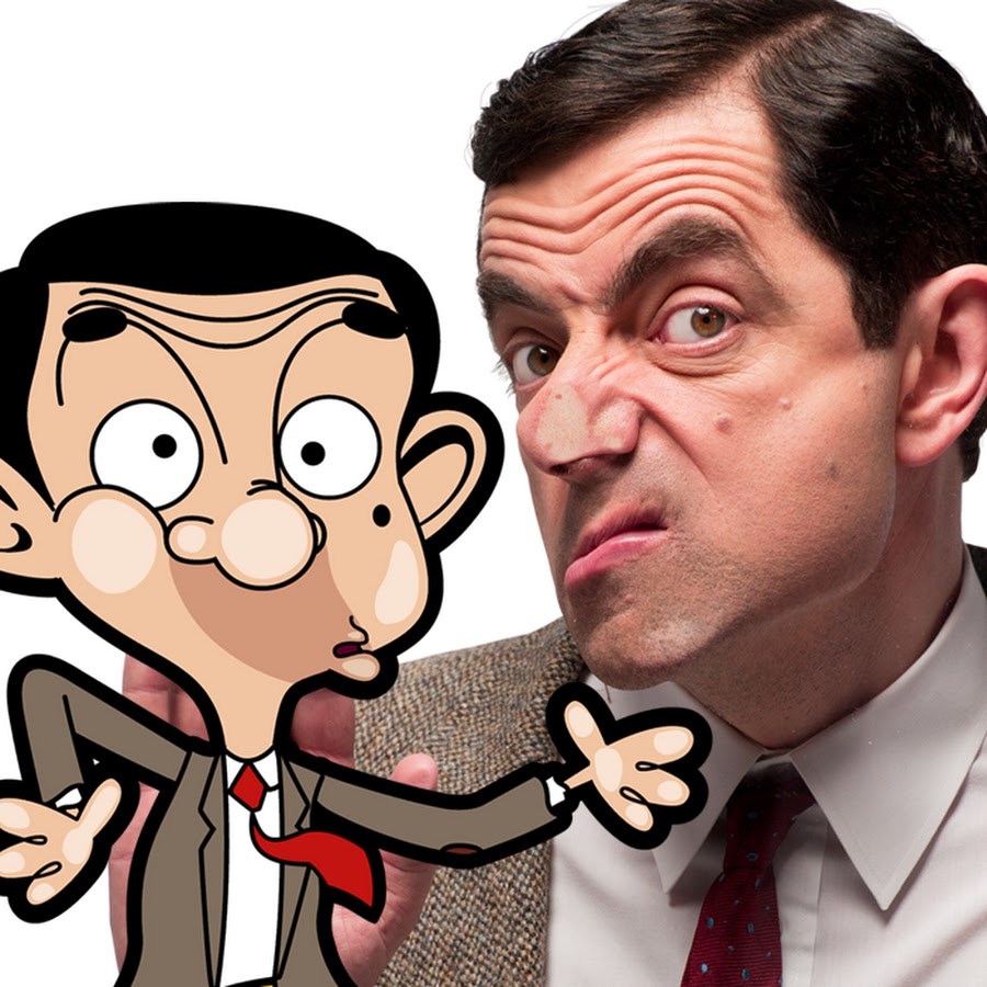 Rowan Atkinson está vendo Mr. Bean com um último filme de animação