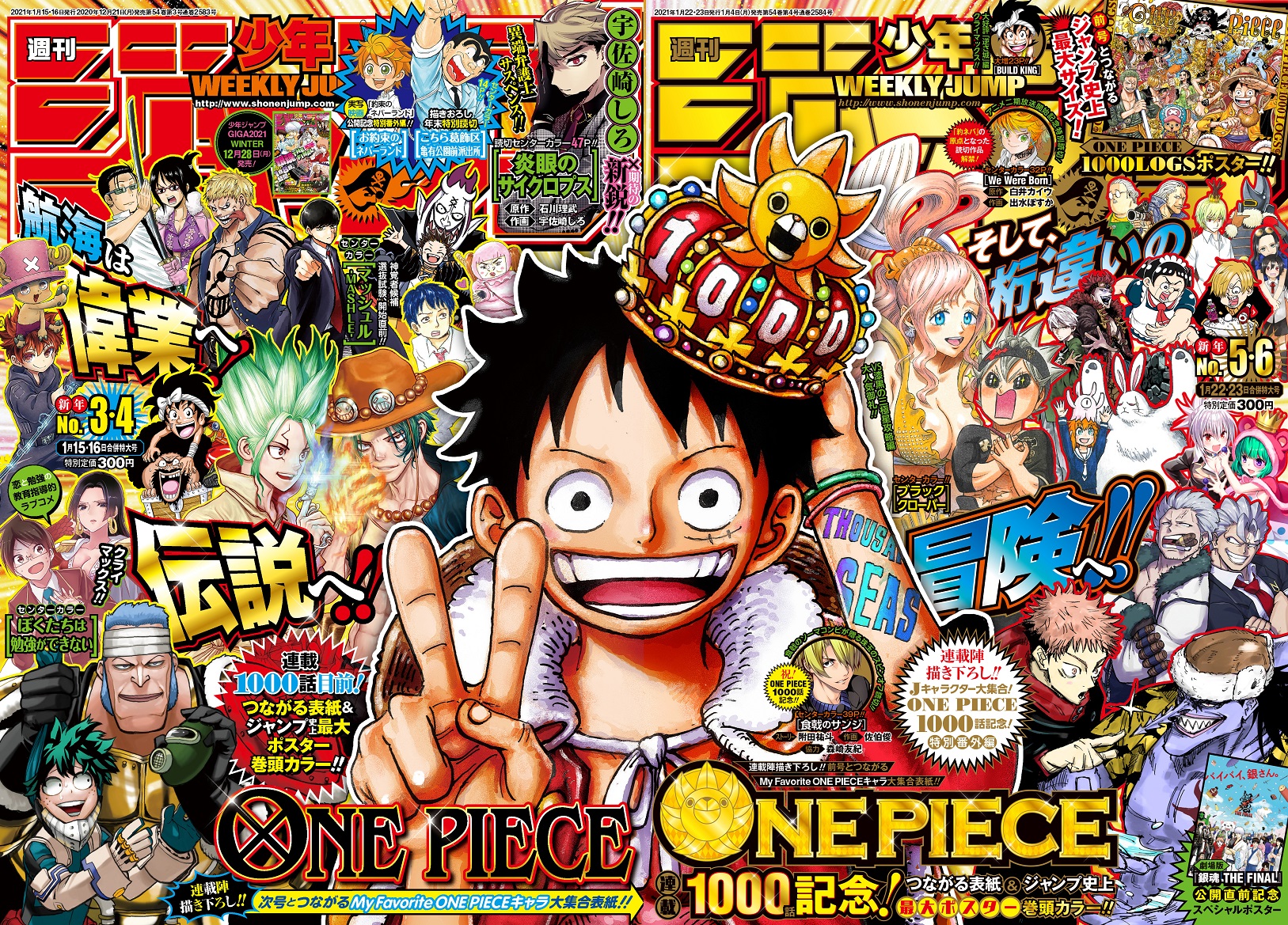 Milésimo capítulo de One Piece celebrado com pesquisa de popularidade global