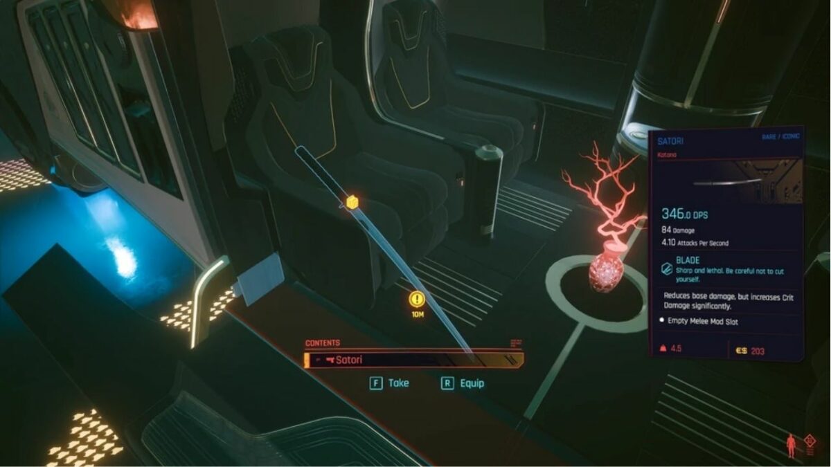 Location & Guide on How to Get the Best Katana in Cyberpunk 2077