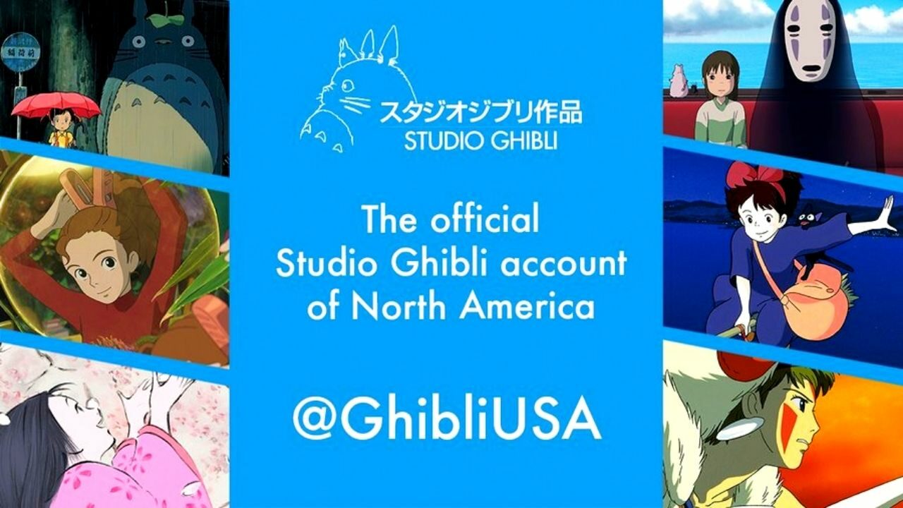 Studio Ghibli eröffnet Twitter-, Instagram- und Facebook-Konten! Abdeckung