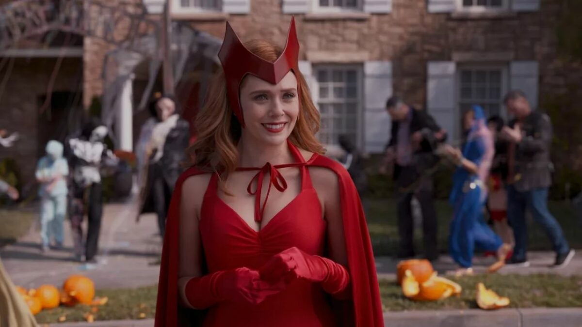 Elizabeth Olsen as Scarlet Witch in WandaVision