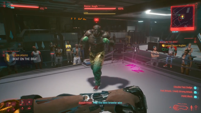 Cyberpunk 2077 Beat on the Brat - Win or Throw the Final Fight?