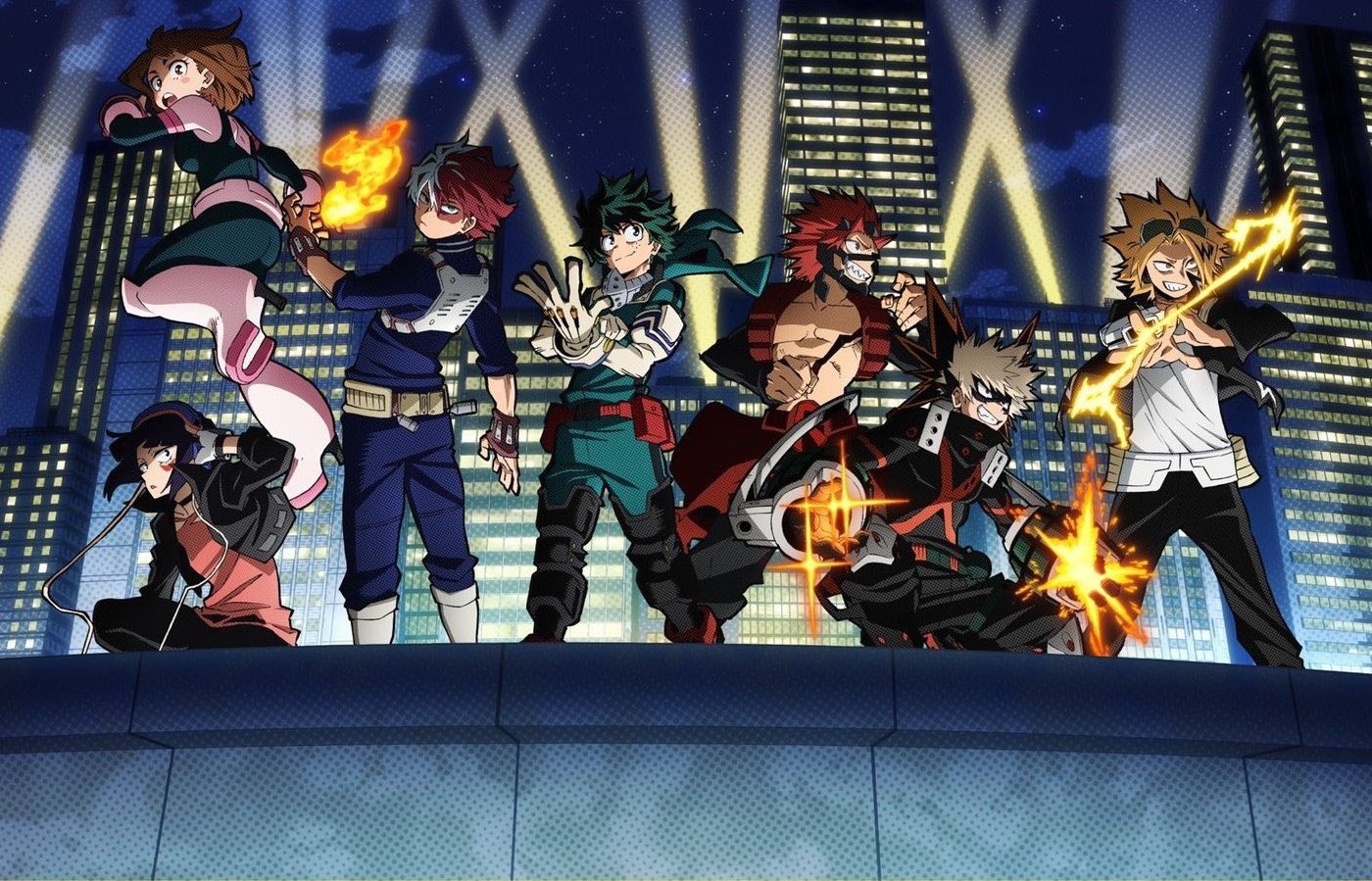 Uma nova arte oficial para MHA mostra sua quinta temporada