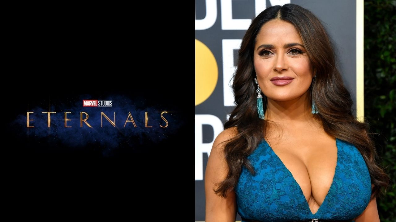 Salma Hayek on Why ‘Eternals’ Was Shot Unlike Any Other Marvel Movie cover