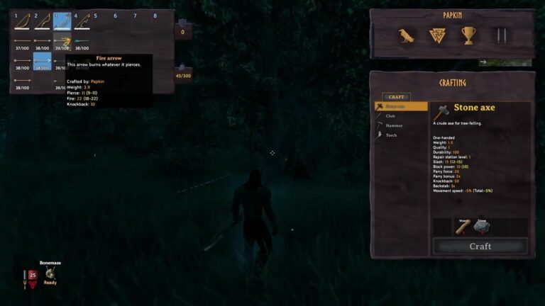 Valheim Crafting Progression Guide