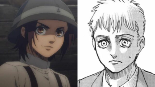 Attack on Titan Episodio 67 Desgarra al trío Connie-Sasha-Jean