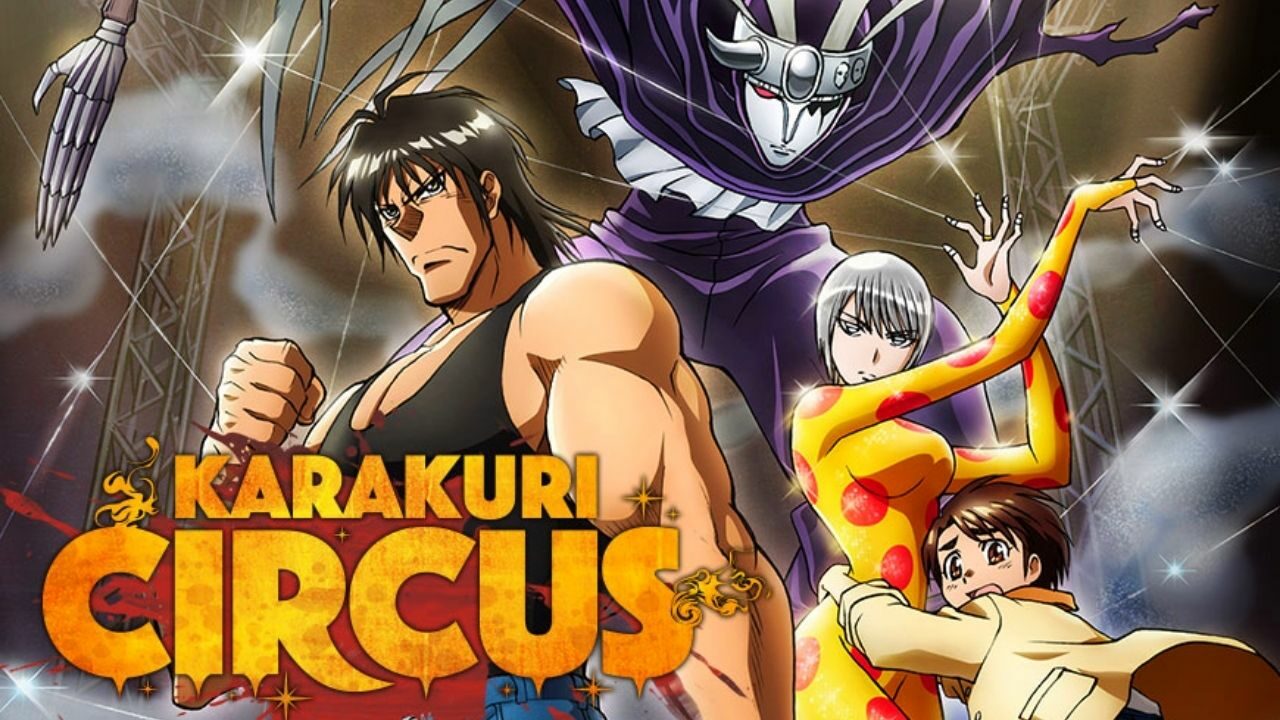 Karakuri Circus retorna para petrificar sua visão sobre o circo; Desta vez na capa do Blu-Ray