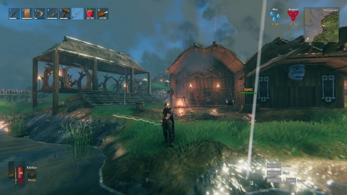 How to Get a Fishing Rod and Catch Fish in Valheim?