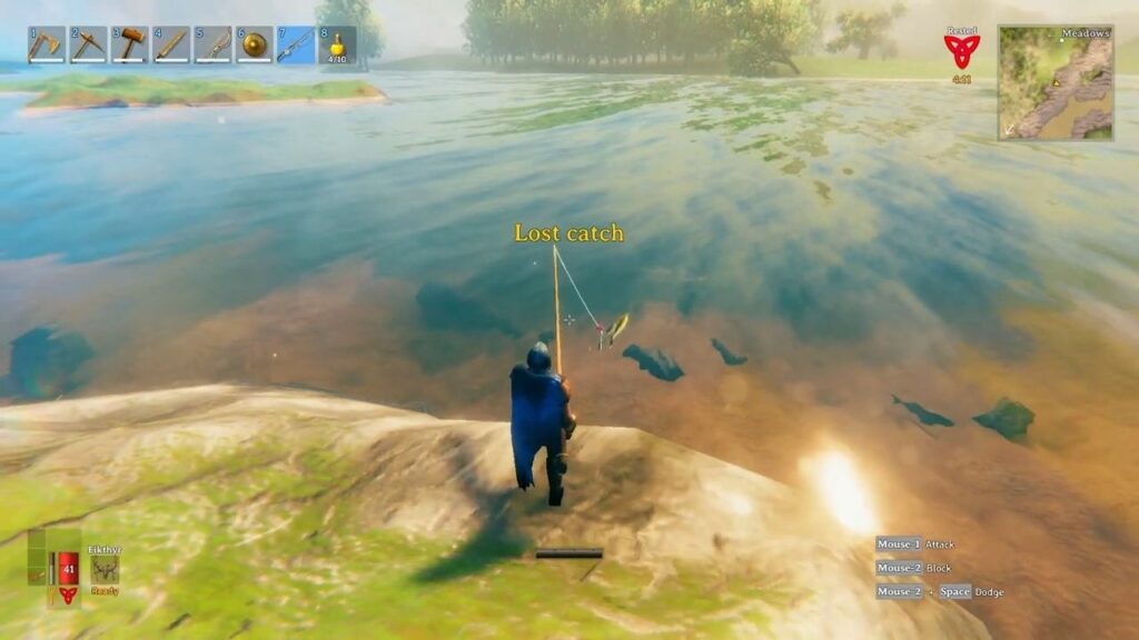 How to Get a Fishing Rod and Catch Fish in Valheim?