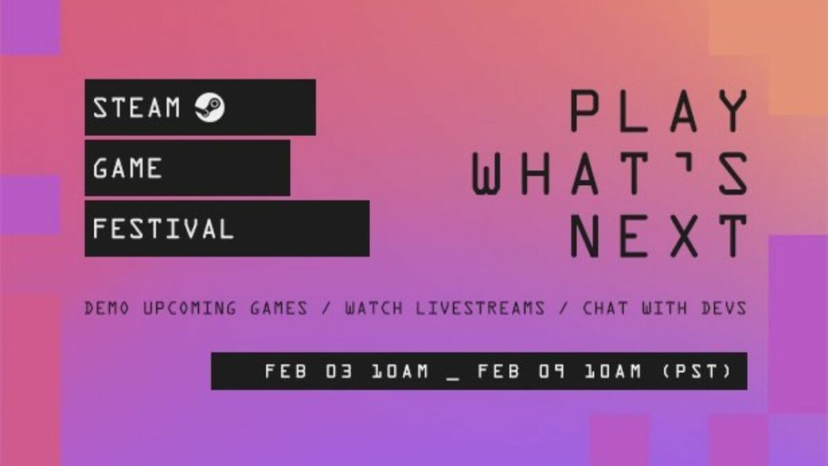 Steam’s Game Festival May Return In June