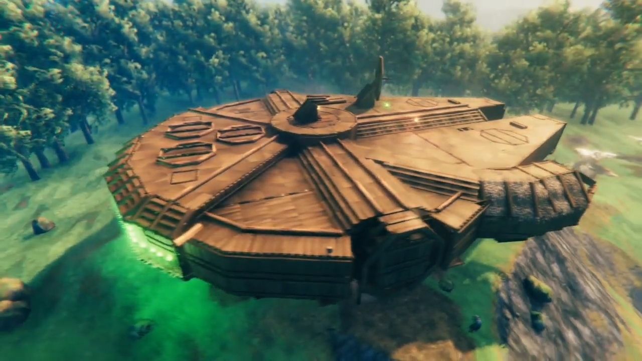 The Millennium Falcon Has Arrived in Valheim cover