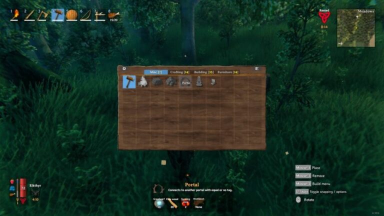 Valheim Portal Guide: Wie teleportiere ich mich durch den Bau von Portalen?