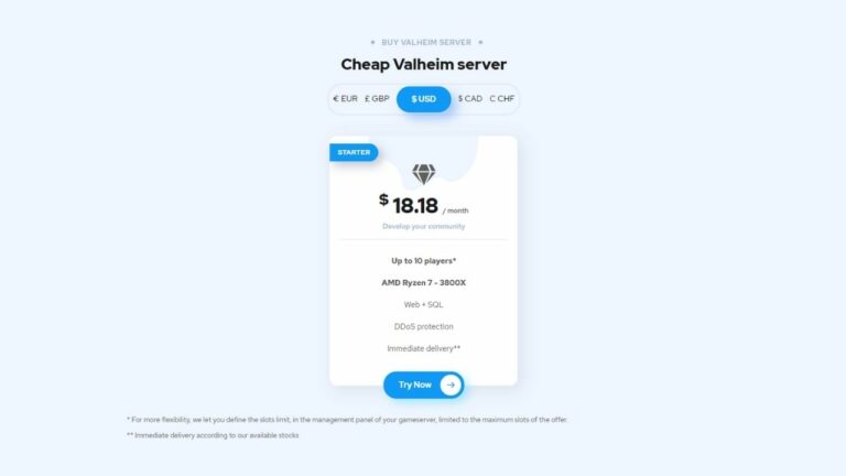 Alojamiento de servidor Valheim: guía de configuración de servidor dedicado y VPS