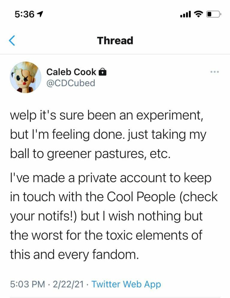 El traductor de My Hero Academia, Caleb Cook, expulsado de Twitter por fanáticos tóxicos