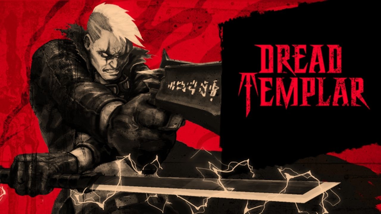 Get a Hint of Nostalgia with a the New Retro FPS Dread Templar cover