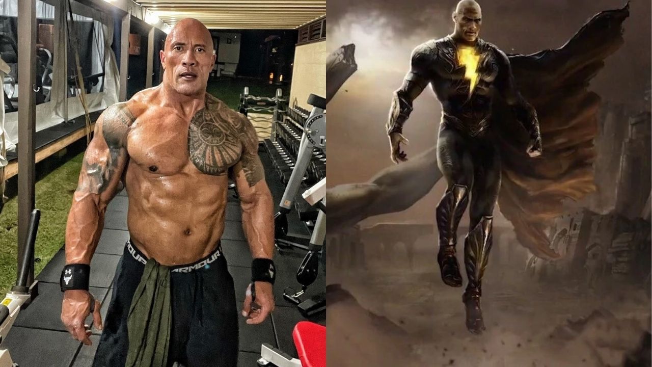 Dwayne Johnson Reveals That Black Adam Will Wrap Up Filming Soon cover