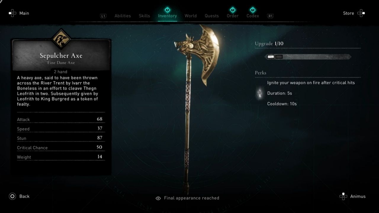 Best Axes in Assassin’s Creed Valhalla Ranked Best to Worst.