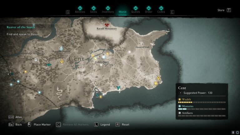 Cent Treasure Hoard Clue Location