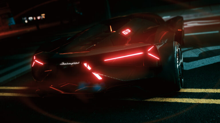 Cruise Night City In A Lambo With This Cyberpunk 2077 Vehicle Mod!