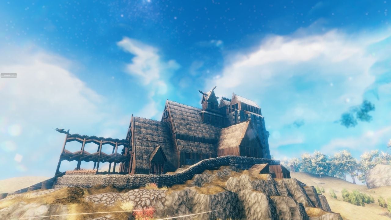 Dragonsreach from Skyrim Is Now in the Land of Valheim! cover