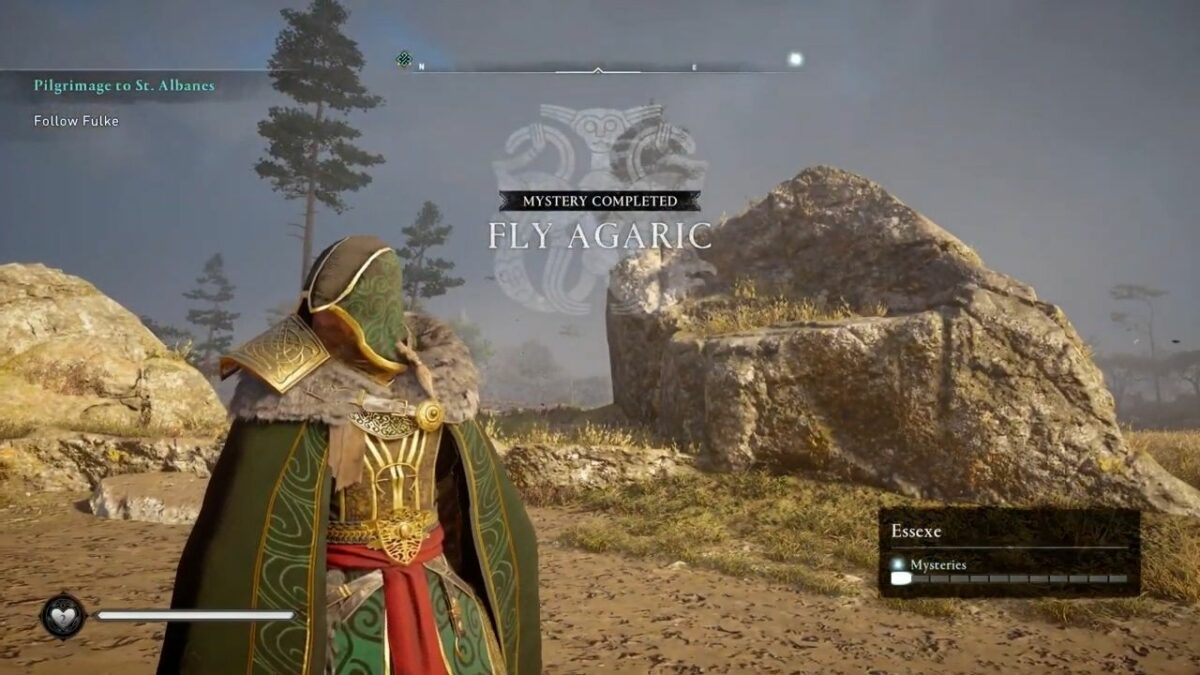 How to Solve Essexe Mushroom Fire - Fly Agaric Puzzle in AC Valhalla?