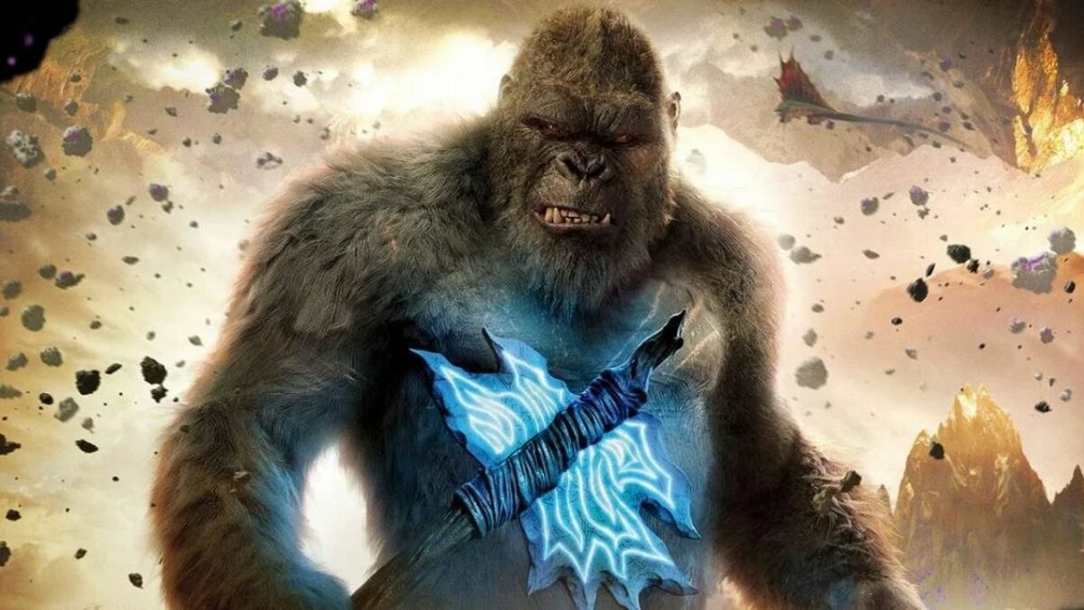 What is Kong's Axe made of in Godzilla vs. Kong?