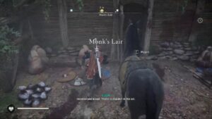 Monk’s Lair Key and Treasure Location Guide in AC Valhalla