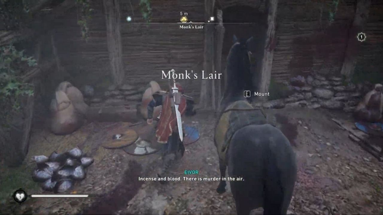 How to find Monk’s Lair Key & Treasure in AC Valhalla? Location