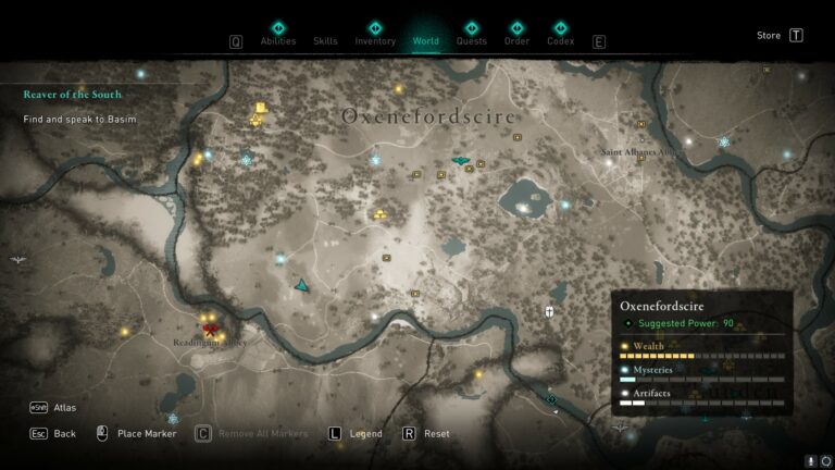 AC Valhalla: todas las ubicaciones, pistas y soluciones del mapa del tesoro