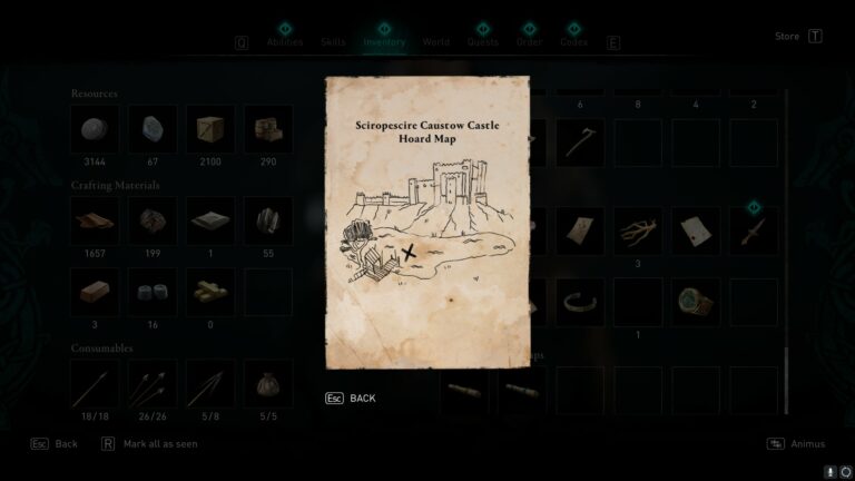 AC Valhalla: All Treasure Hoard Map Locations, Clues, Solutions