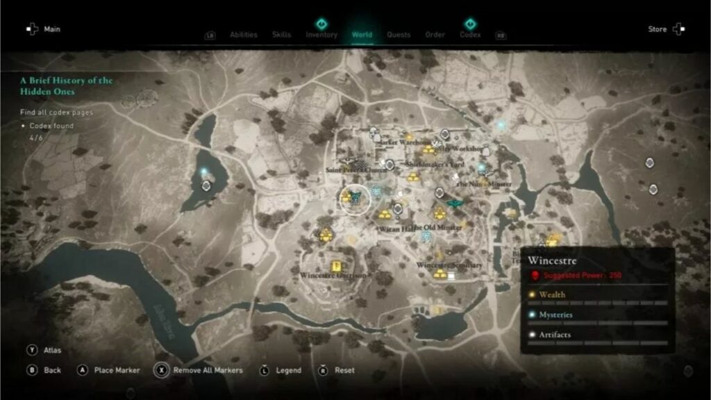 codex page 6 location ac valhalla