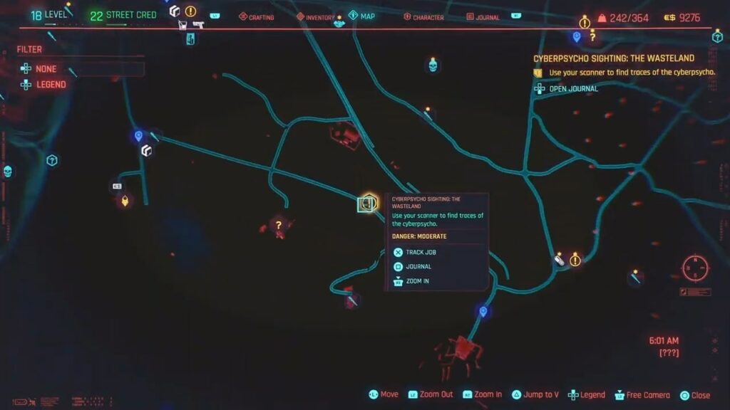 Cyberpunk 2077 Cyberpsycho Sighting Locations and Strategies