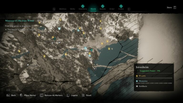Guía de Assassin's Creed Valhalla: todas las riquezas y misterios de Jotunheim