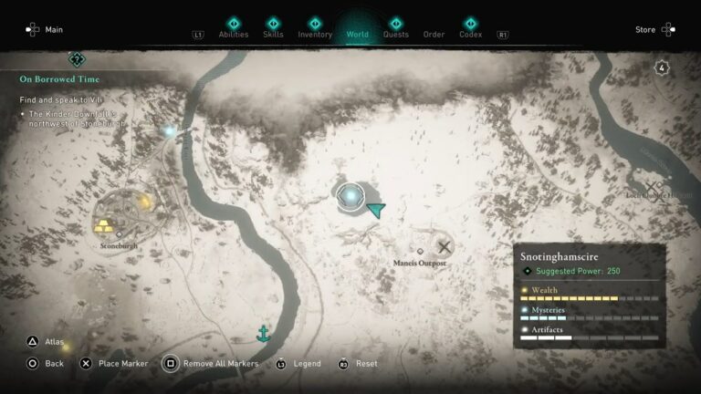 Aescforda Stones Solution: Snotinghamscire Mystery - AC Valhalla