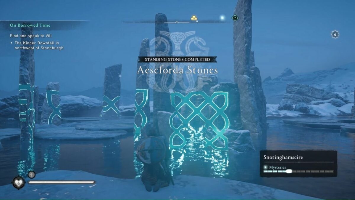 Aescforda Stones Solution: Snotinghamscire Mystery - AC Valhalla
