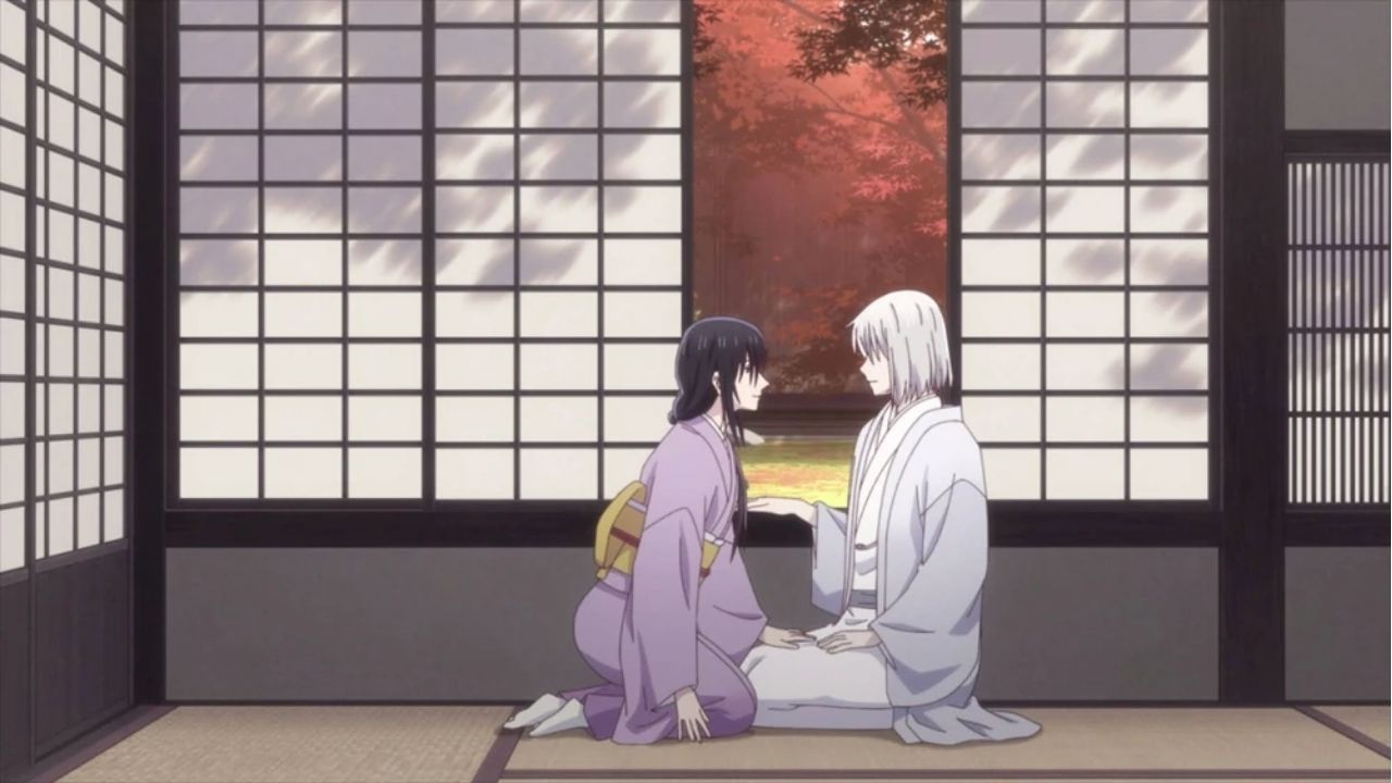 22年に京子と勝也をフィーチャーしたフルーツバスケットアニメ